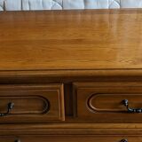 Solid wood chest of drawers