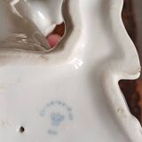 Gräfenthal - porcelain dog - H 12 cm