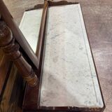 Antique mahogany toilet commode - Late 19th century