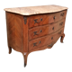 Louis XV style chest of drawers in veneer