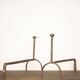 Brutalist fireplace screens, 1940s, set of 2