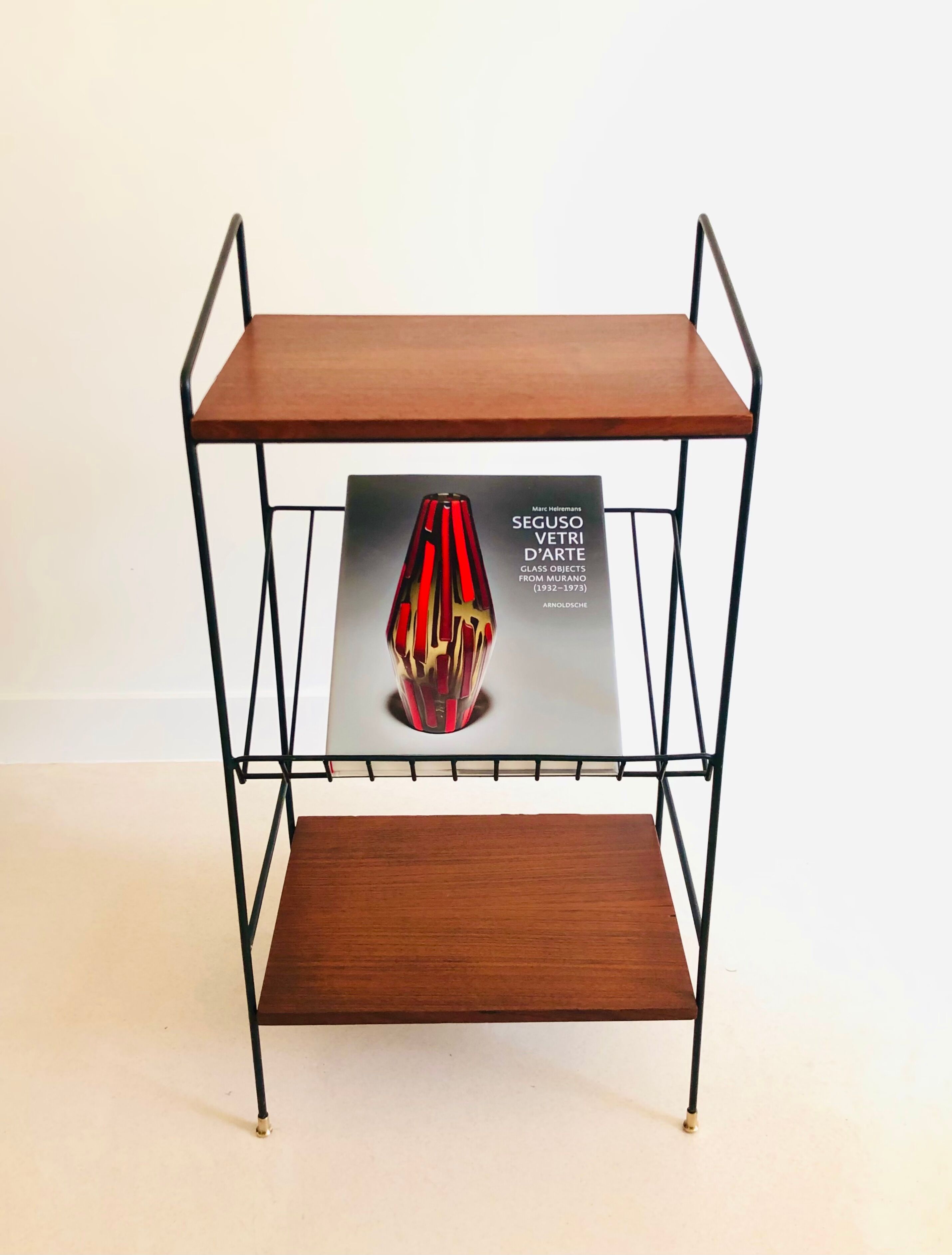 Vintage magazine console, Denmark 50s