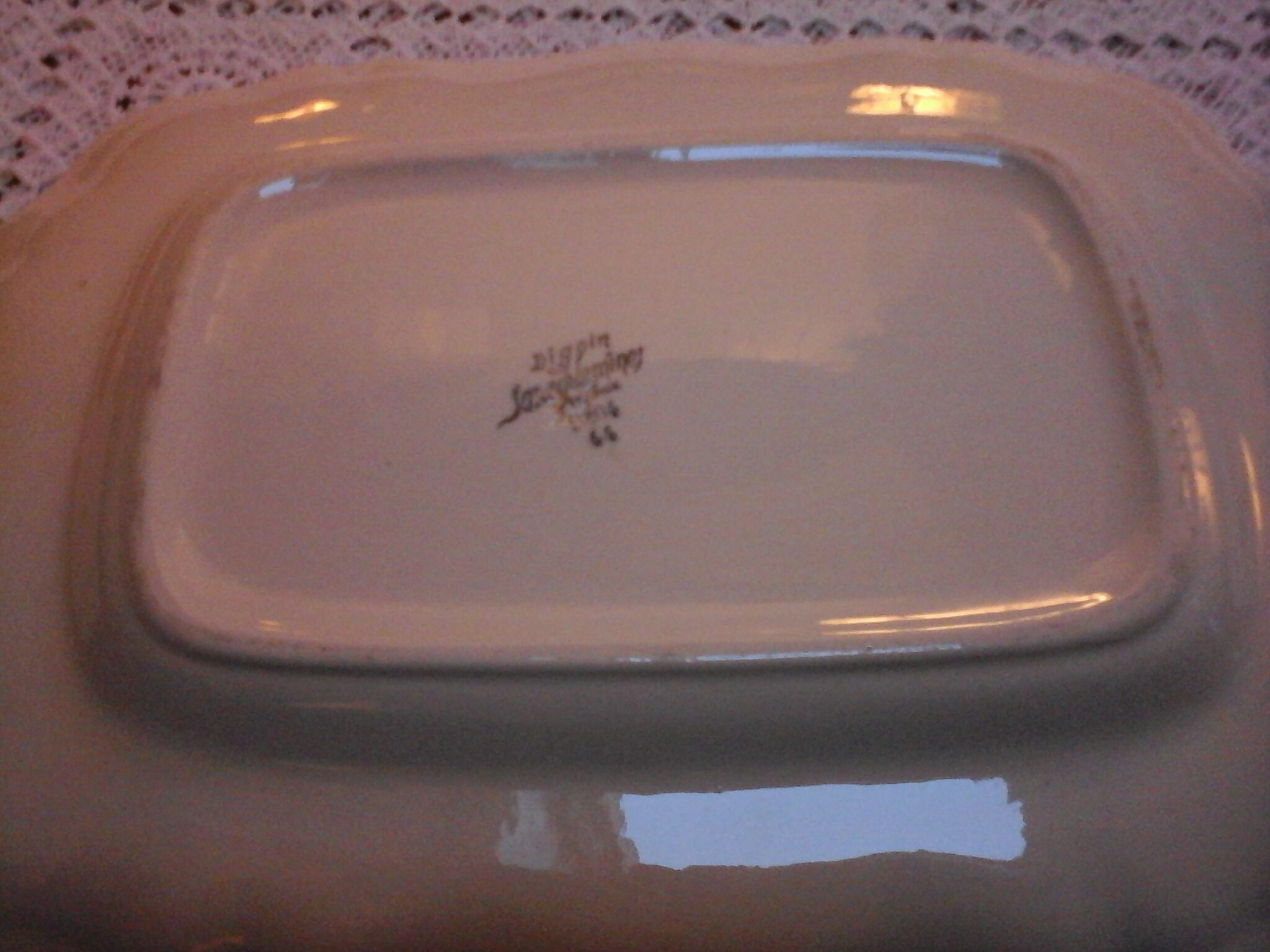 Rectangular dish Digoin