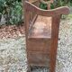 Bench chest paneled in chestnut region Brittany ( Plouay dept. 56 )