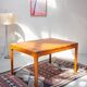 Vintage teak dining table, Danish Mid Century, 1960s, solid wood