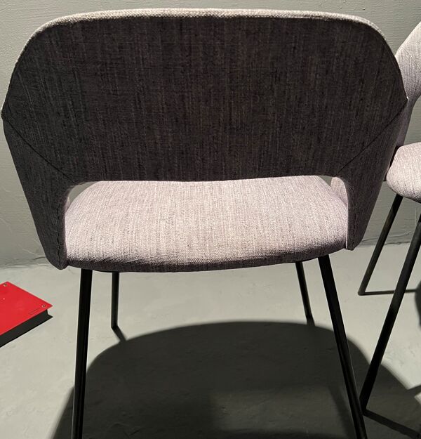 Duo de chaises tonneau 1950