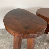 Brutalist stools