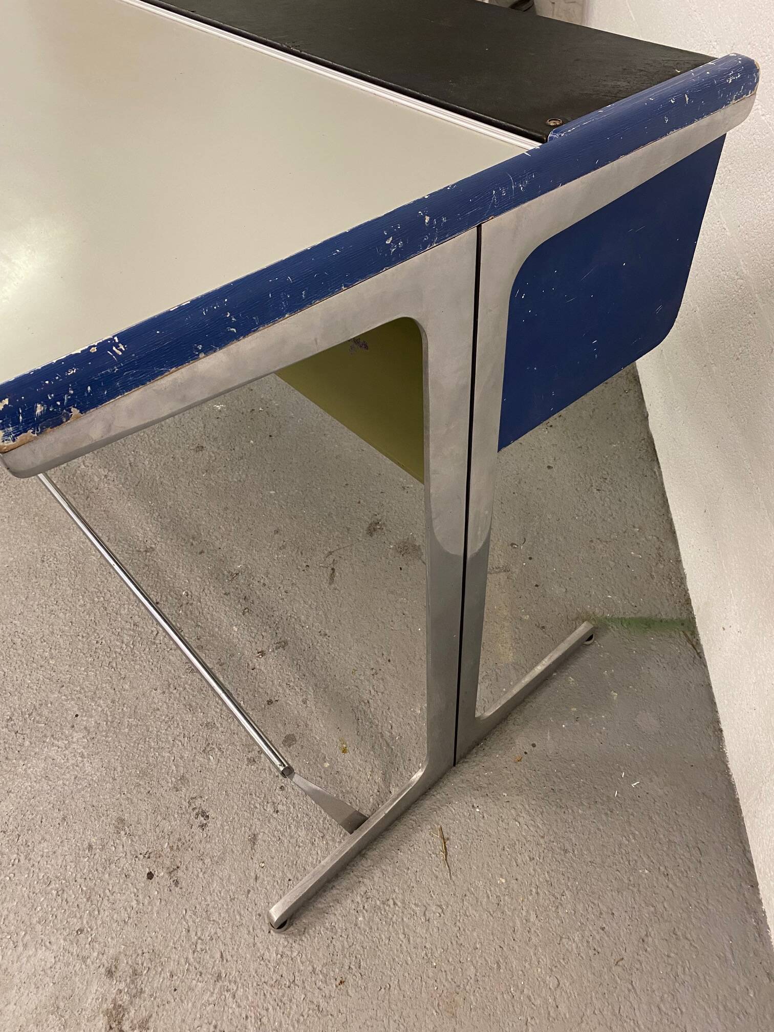 George Nelson Action Office architect's desk + Perch stool