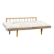 1970's German wooden sofa / daybed