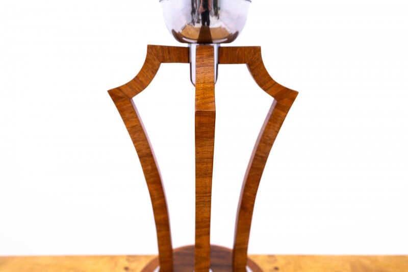 Art Deco table lamp from the 1950s, Poland.