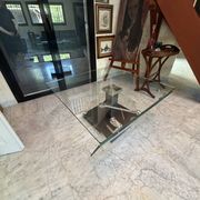 glass coffee table