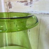 Large Ikea Green Glass Vase by Maria Vinka 1999