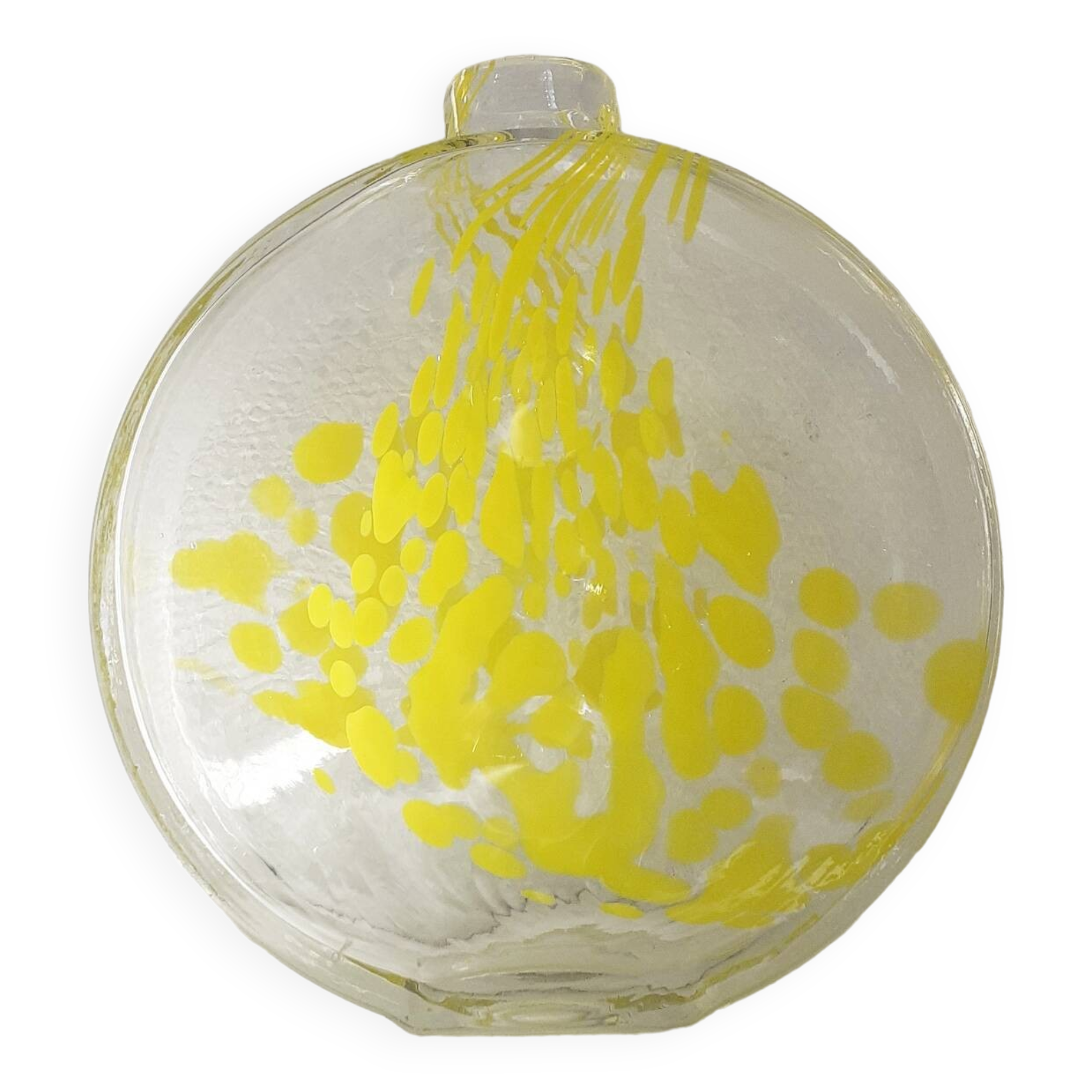 Large vintage glass vase