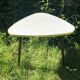 Tripod table end of sofa formica vintage 60s