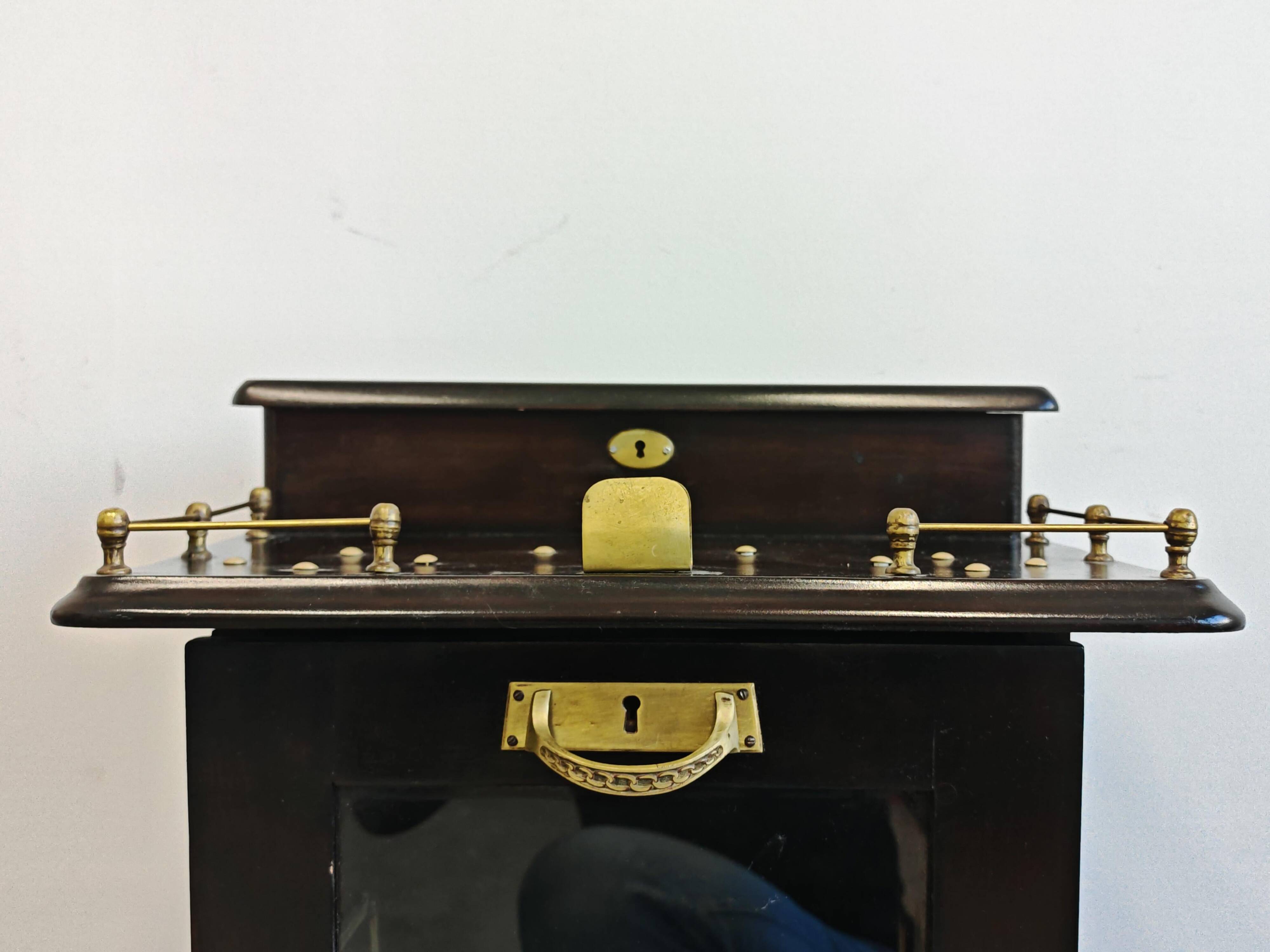 Antique Jugendstil Cigar Humidor Buffet circa 1910