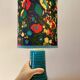 Wireless table lamp made of 1960s West German pottery ceramic.