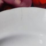 Set of 4 antique plates - Creil & Montereau - Opaque porcelain -