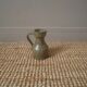 Ceramic pitcher vase with handle handmade pottery artisanal manufacturing Scandinavian country decoration