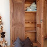 Small Parisian cabinet raw wood