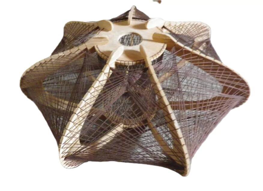 Suspension scandinave fil et bois