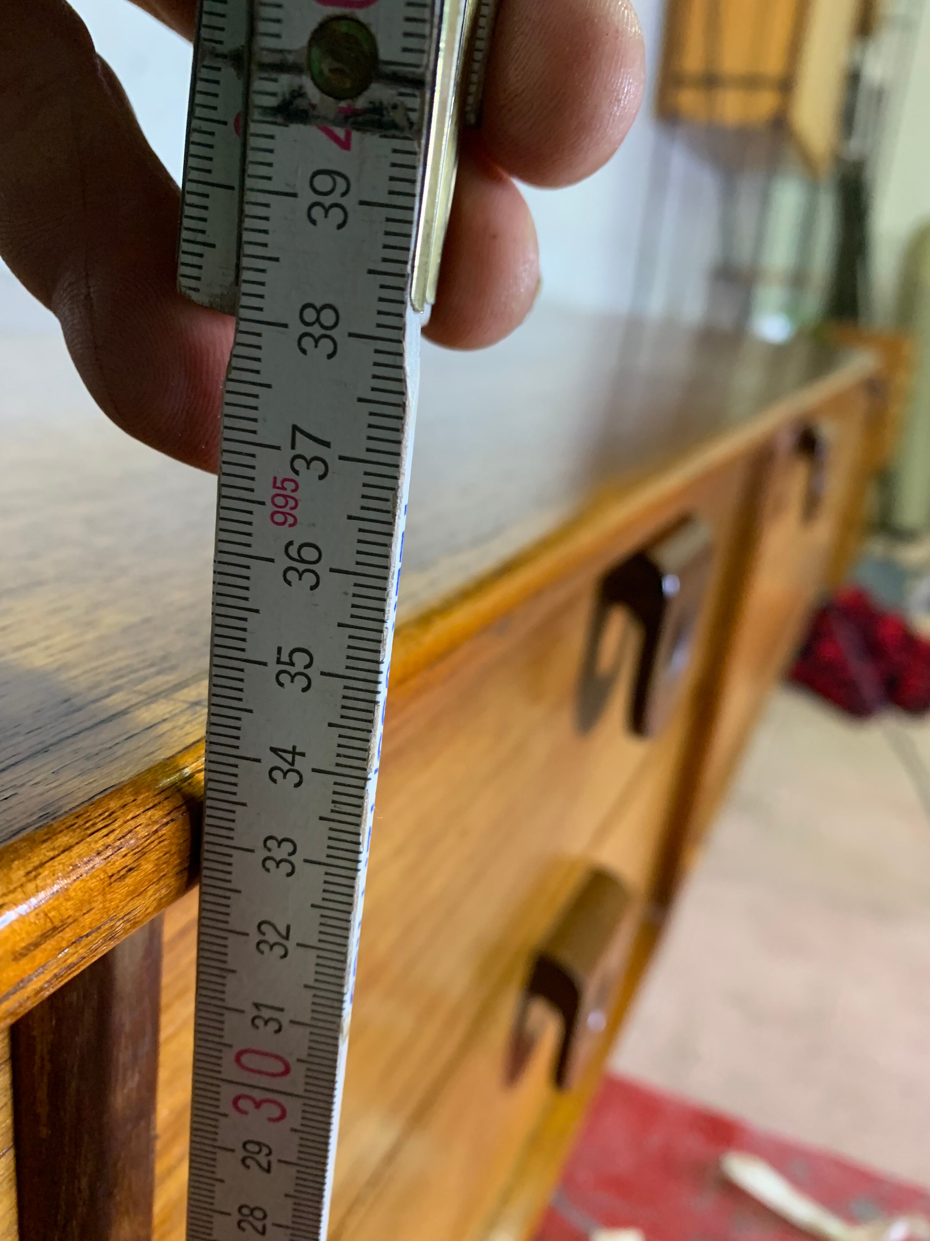 Scandinavian floating sideboard 1960