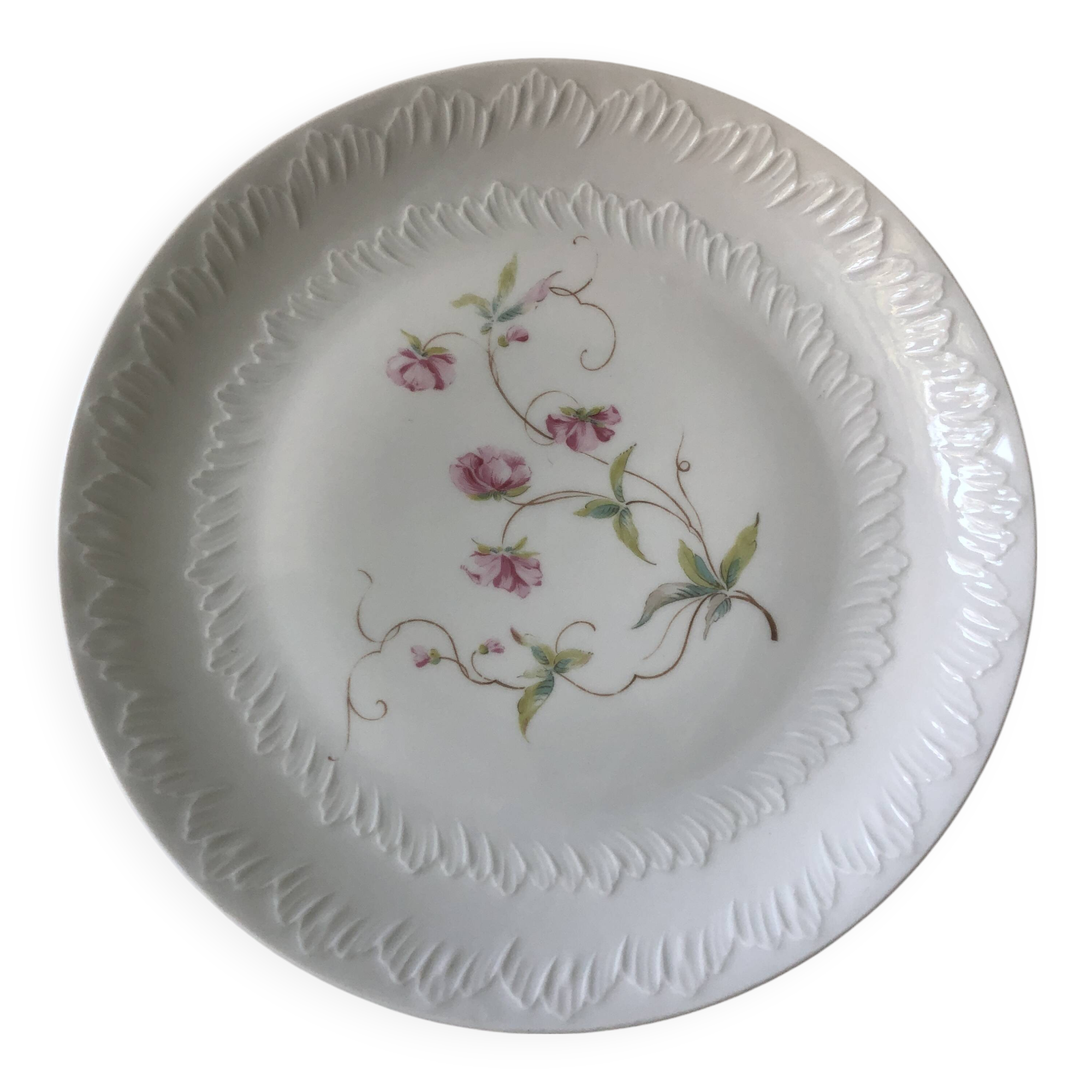 Limoges porcelain dinner plates