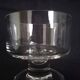 Set of 10 Art Deco crystal footed bowls.