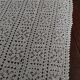 Dessus de lit vintage crochet coton 120 X 220 cm