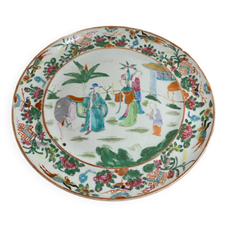 Très ancienne assiette, XIXe siècle