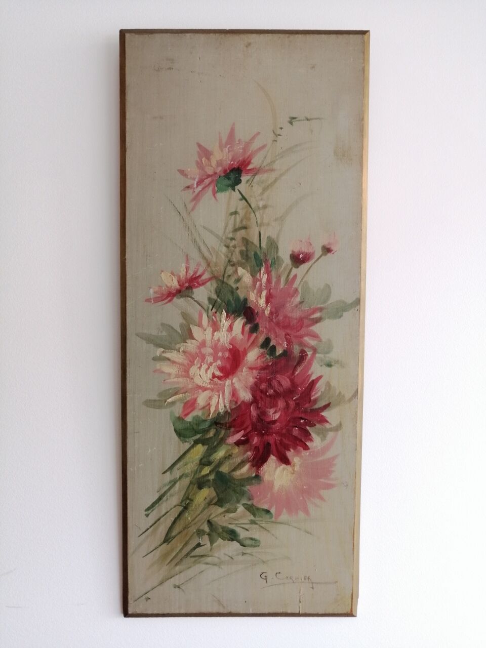 Painting Oil on panel Gaston Corbier (1869-1945)