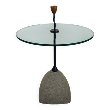 Post-Modern Side Table in the Style of Ettore Sottsass, Italy, 1980s