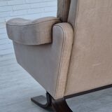 1970s, Scandinavian 2 seater sofa, original very good condition, leather.