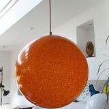 Globe Orange plastic style perspex, years 70/80