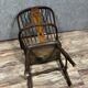 Old Windsor armchair in solid oak