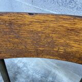 4 vintage school chairs