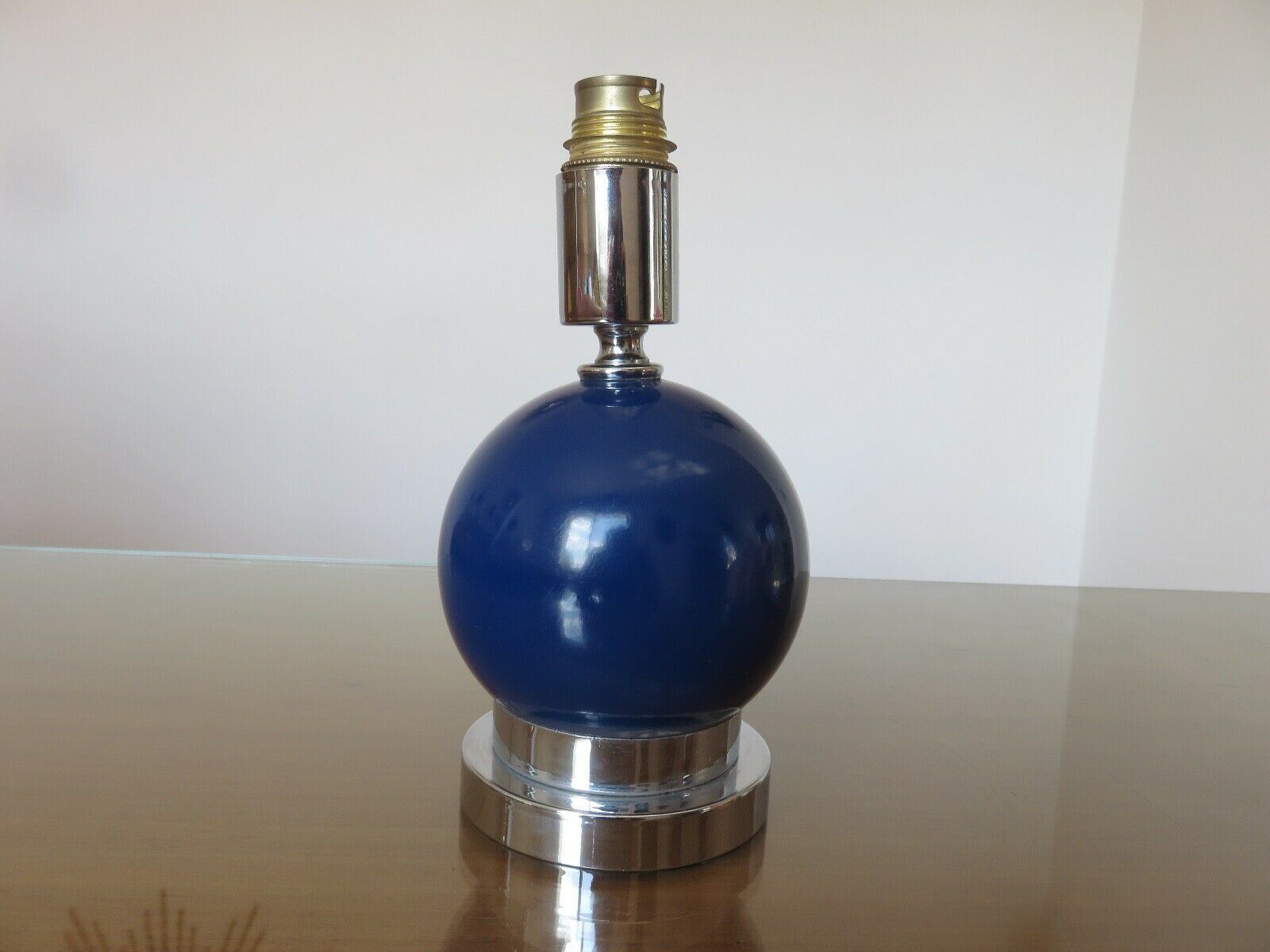 Lamp editions Disderot chrome metal and 70s lase metal