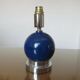 Lamp editions Disderot chrome metal and 70s lase metal