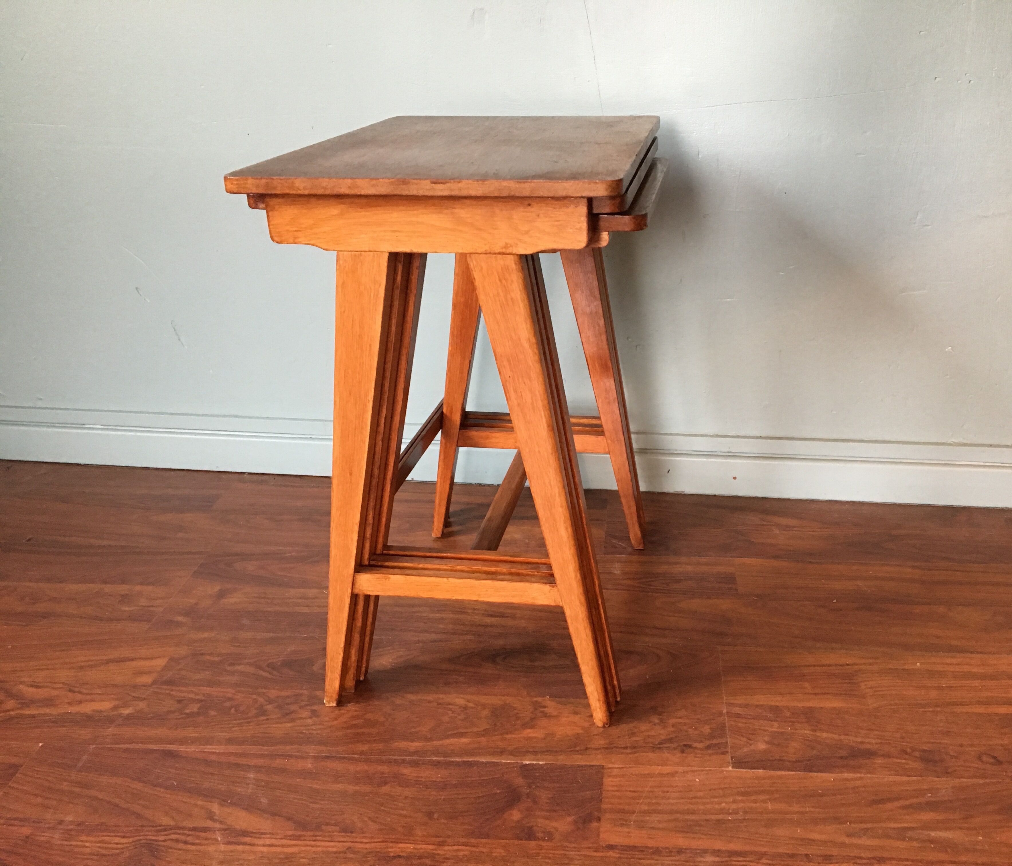 Oak tables, 50s.