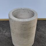 Travertine table, Italy, 1980s