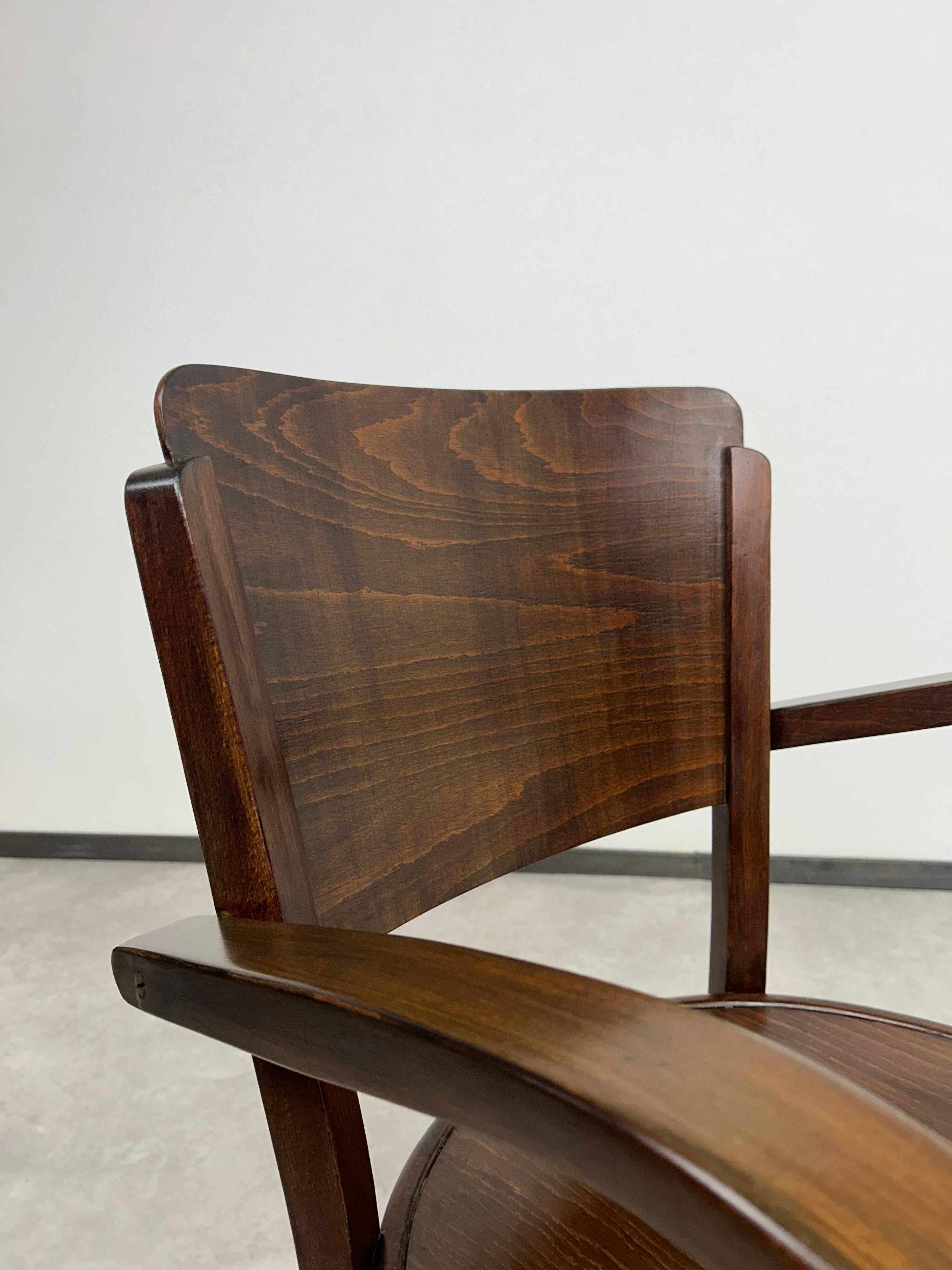 Thonet armchairs Art Deco no. 428