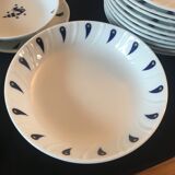 58 service pieces by Jean Picart le Doux for Air France