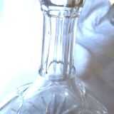 Cut crystal carafe with beautiful stopper