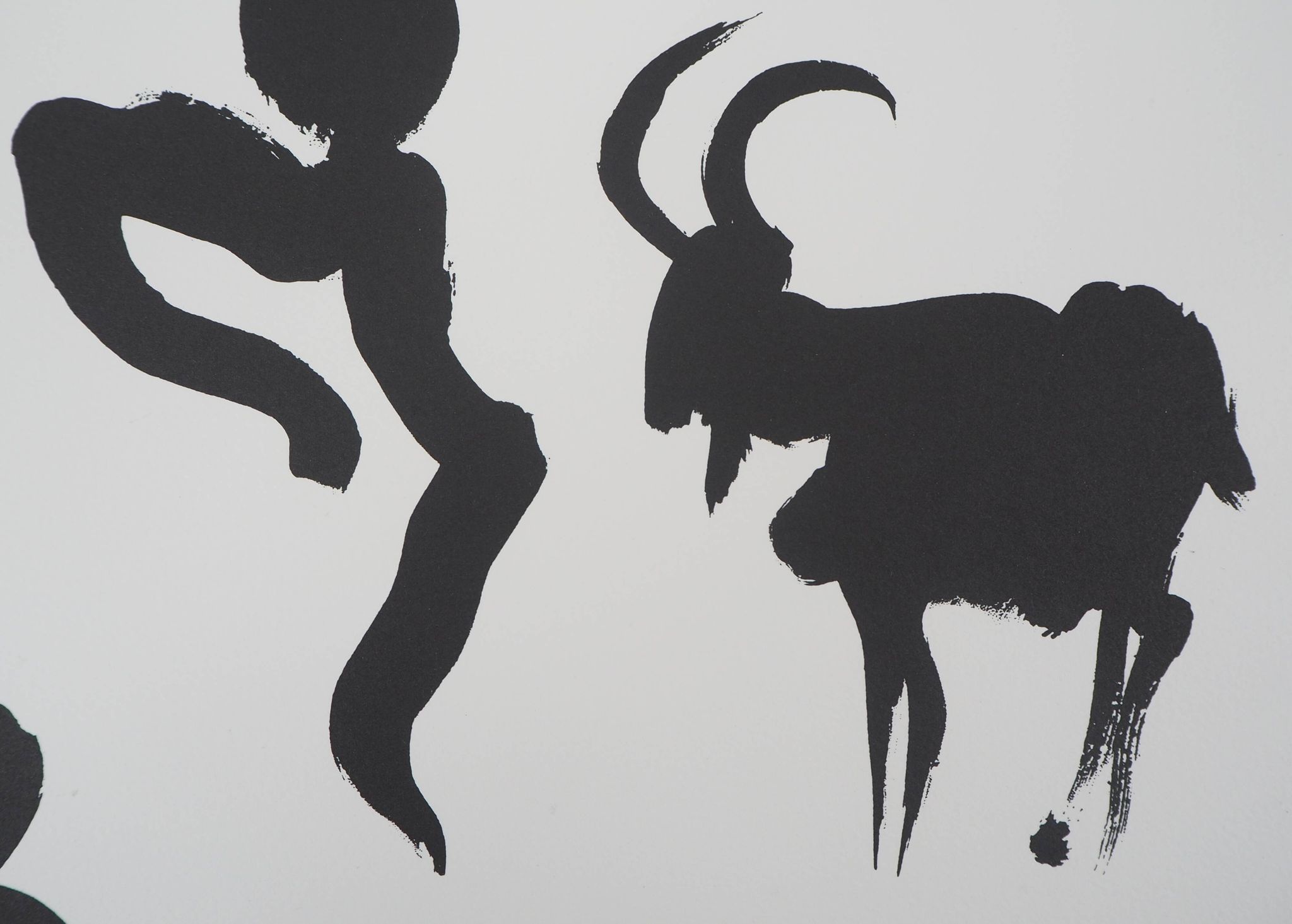 Pablo Picasso : La Danse des Faunes, Lithographie signée