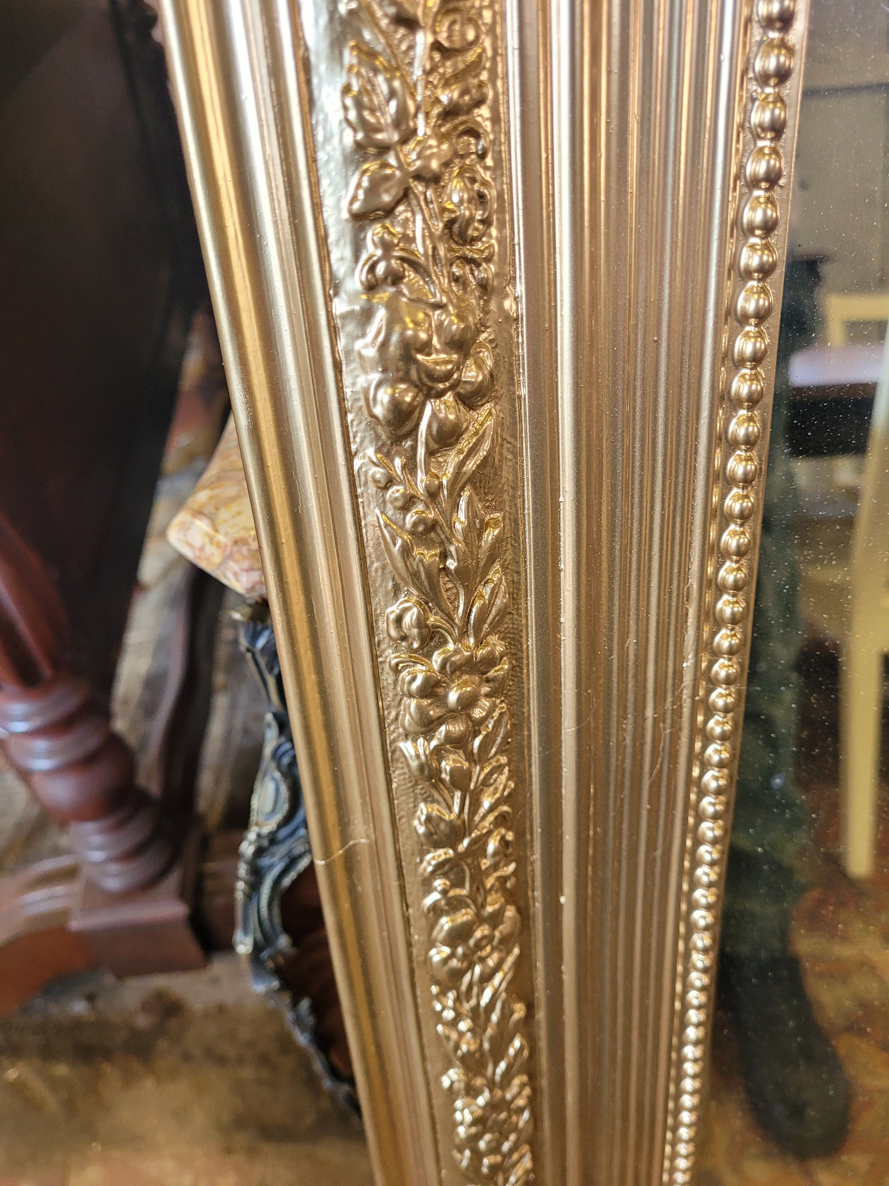 Miroir Louis Philippe doré ancien 119x81cms