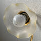 Paire de lampes Fleur vintage 80’