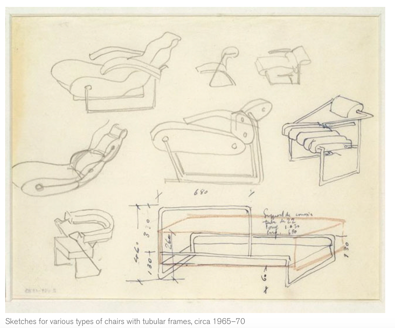 Sketches - Eileen Gray