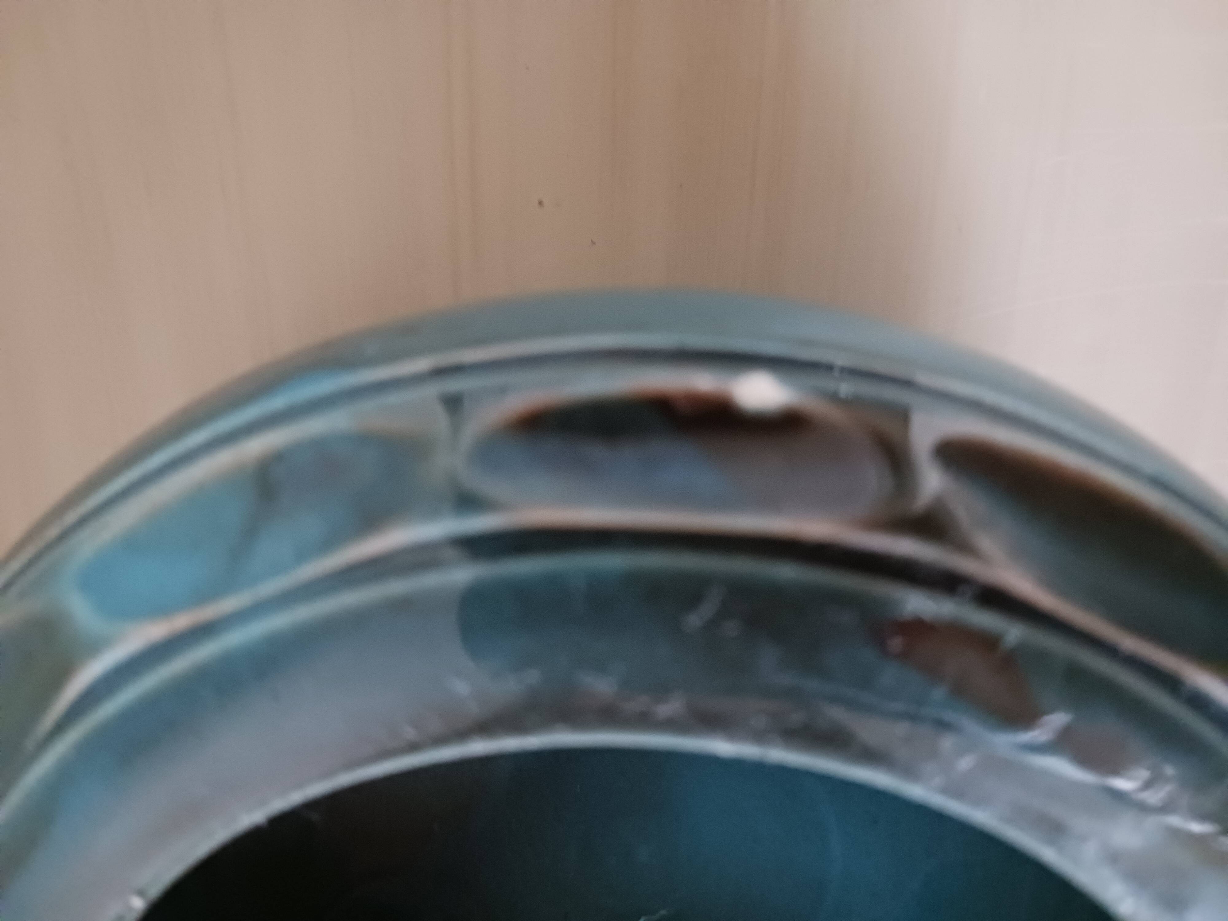 Ceramic bonbonnière from Vallauris.