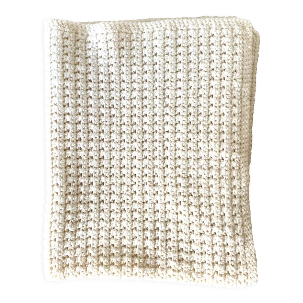 Couverture crochet vintage 72x86 | Selency
