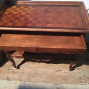 Louis XV style rolling dessert trolley