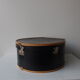 Black Suitcase for hats 60s.